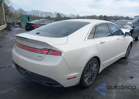 2015 Lincoln Mkz Hybrid из США, поврежденный, VIN 3LN6L2LU6FR627656